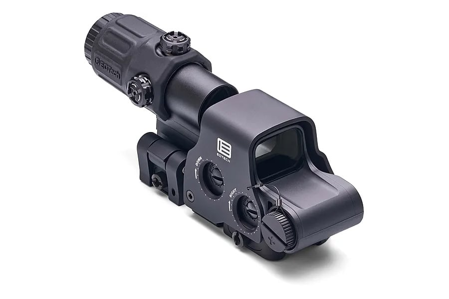 EOTech Holographic Hybrid Green Dot Sight with G33 Magnifier and STS Mount 